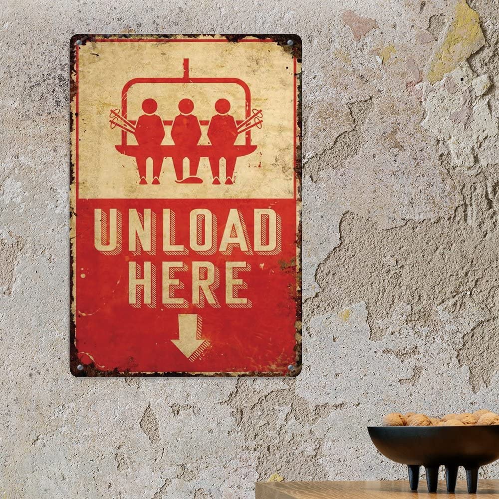 Panneau En Métal Vintage Avec Infographies De Ski Acrobatique - Affiche De Lecture Rétro Pour Les Amateurs De Ski - Plaques En Aluminium - Décoration Murale D'hiver - 30,5 X 40,6 Cm