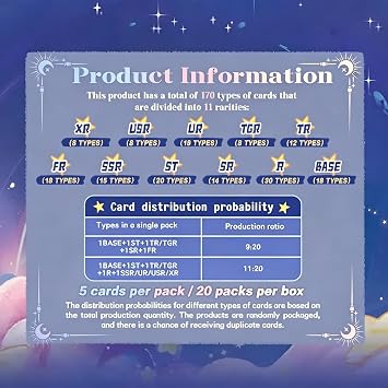 KAYOU My Little Pony Friendship Eternal Cards - Rainbow Edition English Series 2 Original Box 20 Pack 100 Pcs [NA]