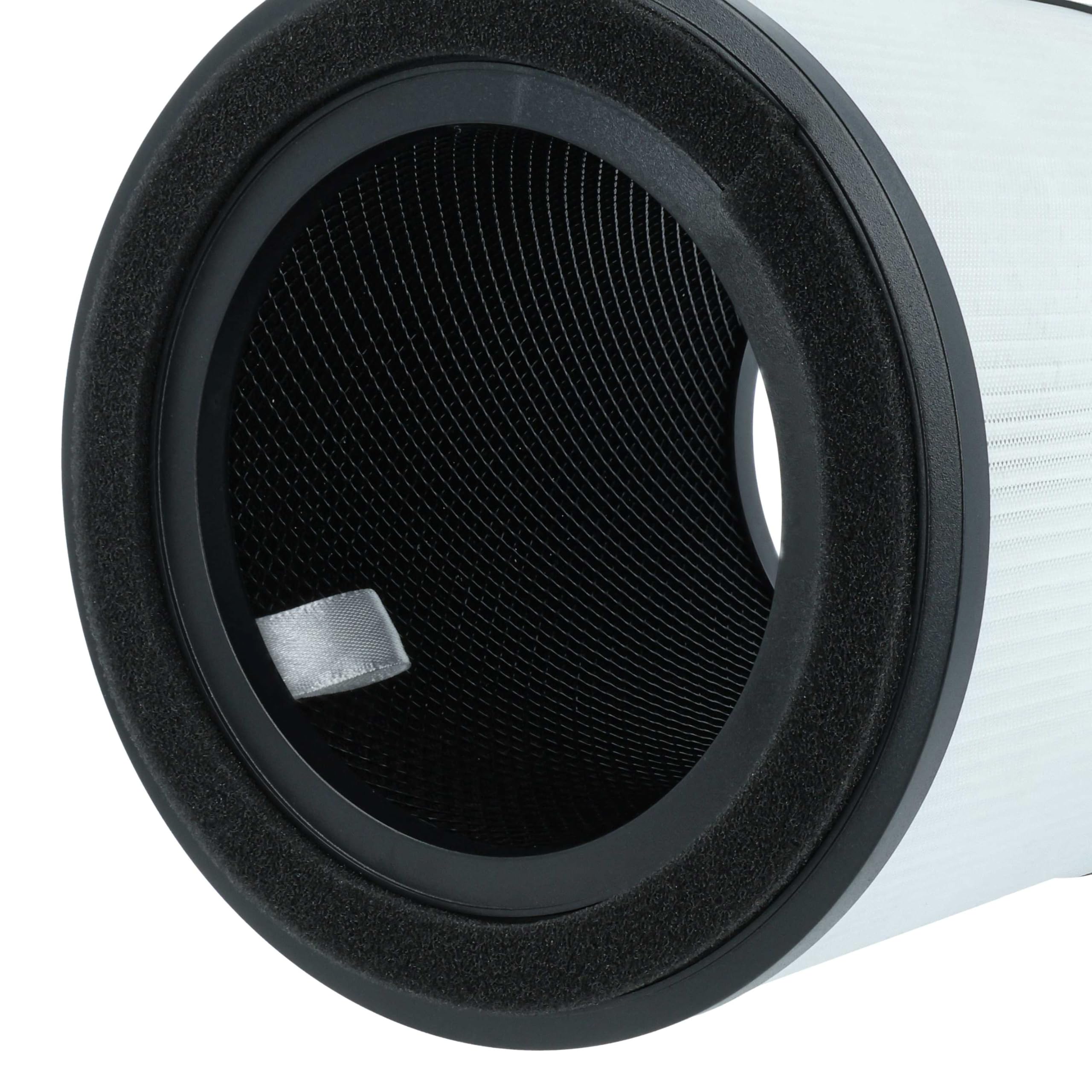 vhbw 4 x filtr H13 kompatybilny z AEG Pure 3000, Pure 5000, AX3 oczyszczacz powietrza - wymienny filtr