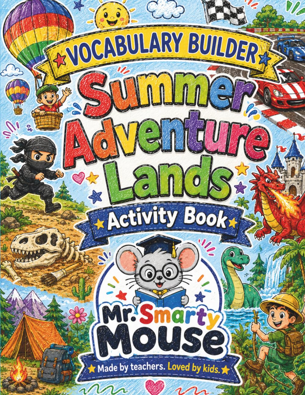 Summer Adventure Lands Activity Book (Mr. Smarty Mouse)
