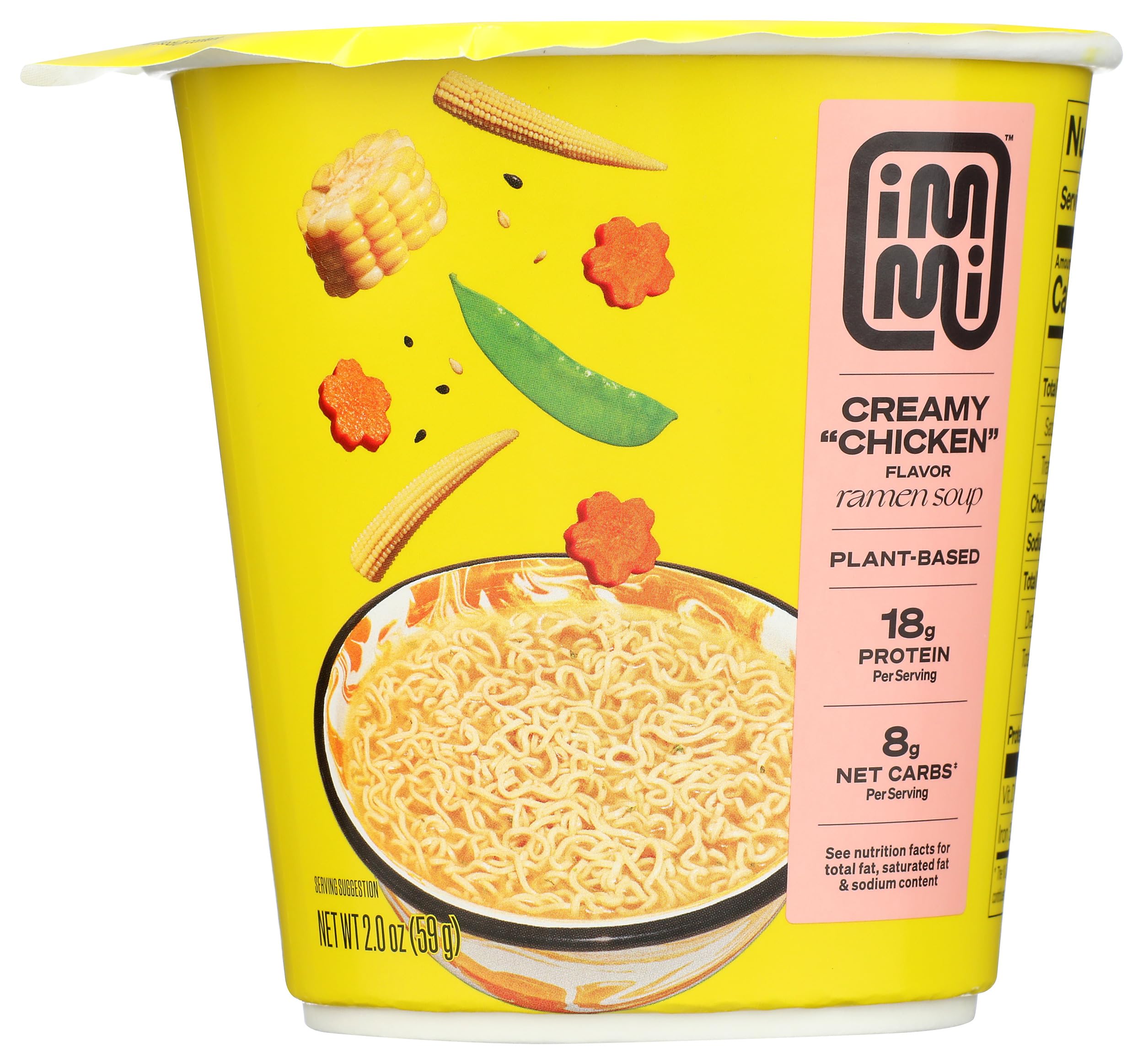 Immi Noodle Cup Creamy Chickn 2 OZ