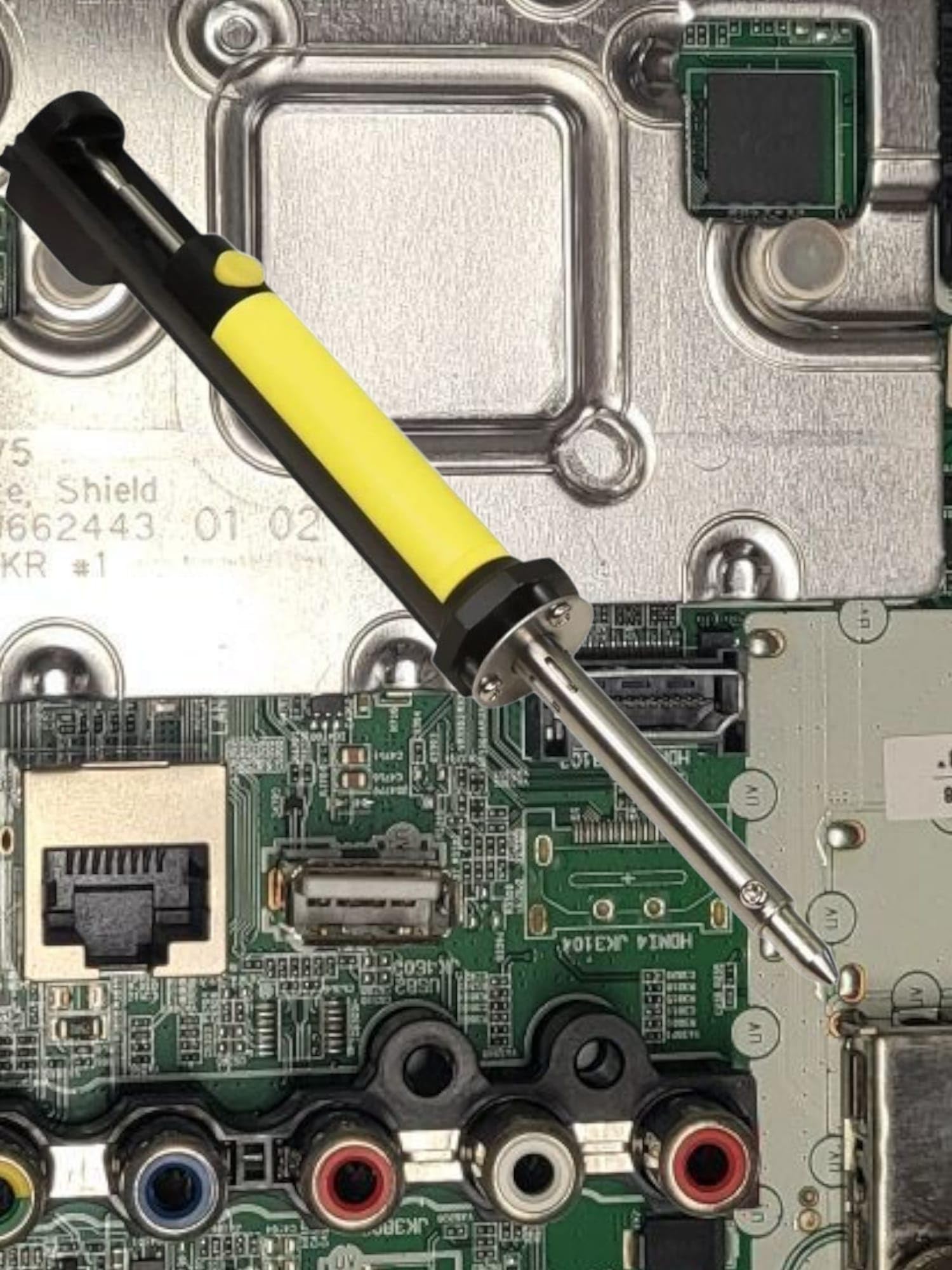 Dissaldatore a Pompa Elettrico 40W Alta Qualità Professionale Rimozione Saldature Dissaldatura dei Componenti Elettronici EM-211 Desoldering Pump
