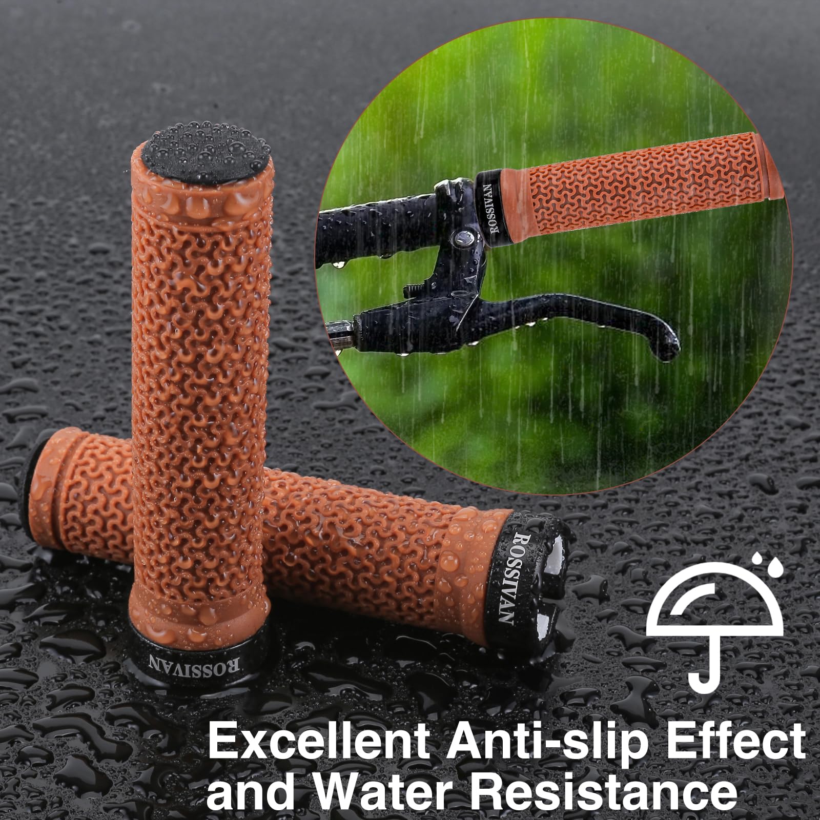 Rossivan Professional Bike Handlebar Grips - Image 5