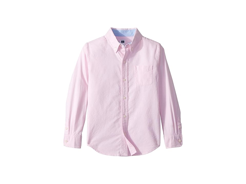 

Janie and Jack Long Sleeve Button Down Shirt (Toddler/Little Kids/Big Kids) (Little Miss Pink) Boy's Long Sleeve Button Up