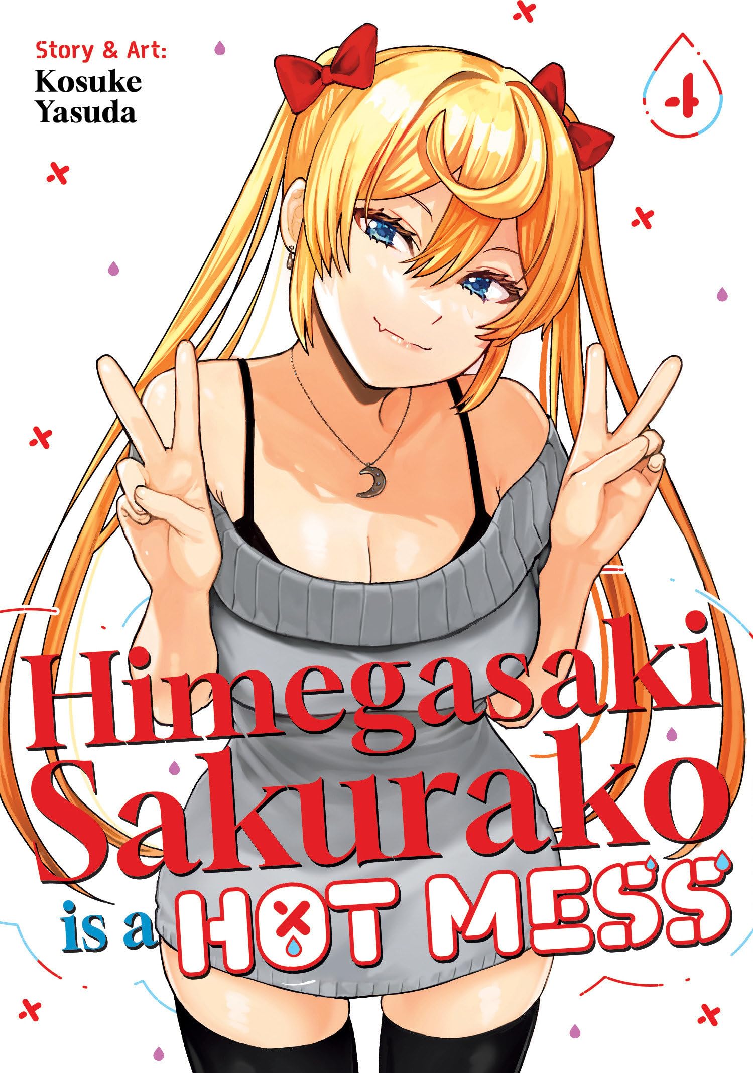 Himegasaki Sakurako Is a Hot Mess Vol. 4 by Kosuke Yasuda (Paperback Book)