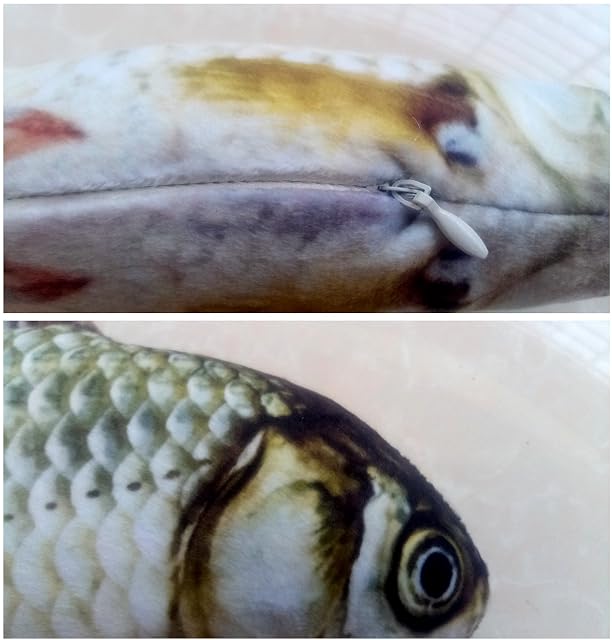 Foto 4 de 7 de Maibar Juguetes para Gatos 3D Pescado Juguetes Gatos Inteligencia Mariposa Gatos Hierba gatera Interactivo…