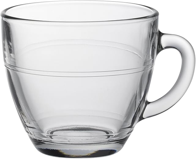Duralex - 4006AR06 Gigogne - set of 6 clear glass cups - 8 cm