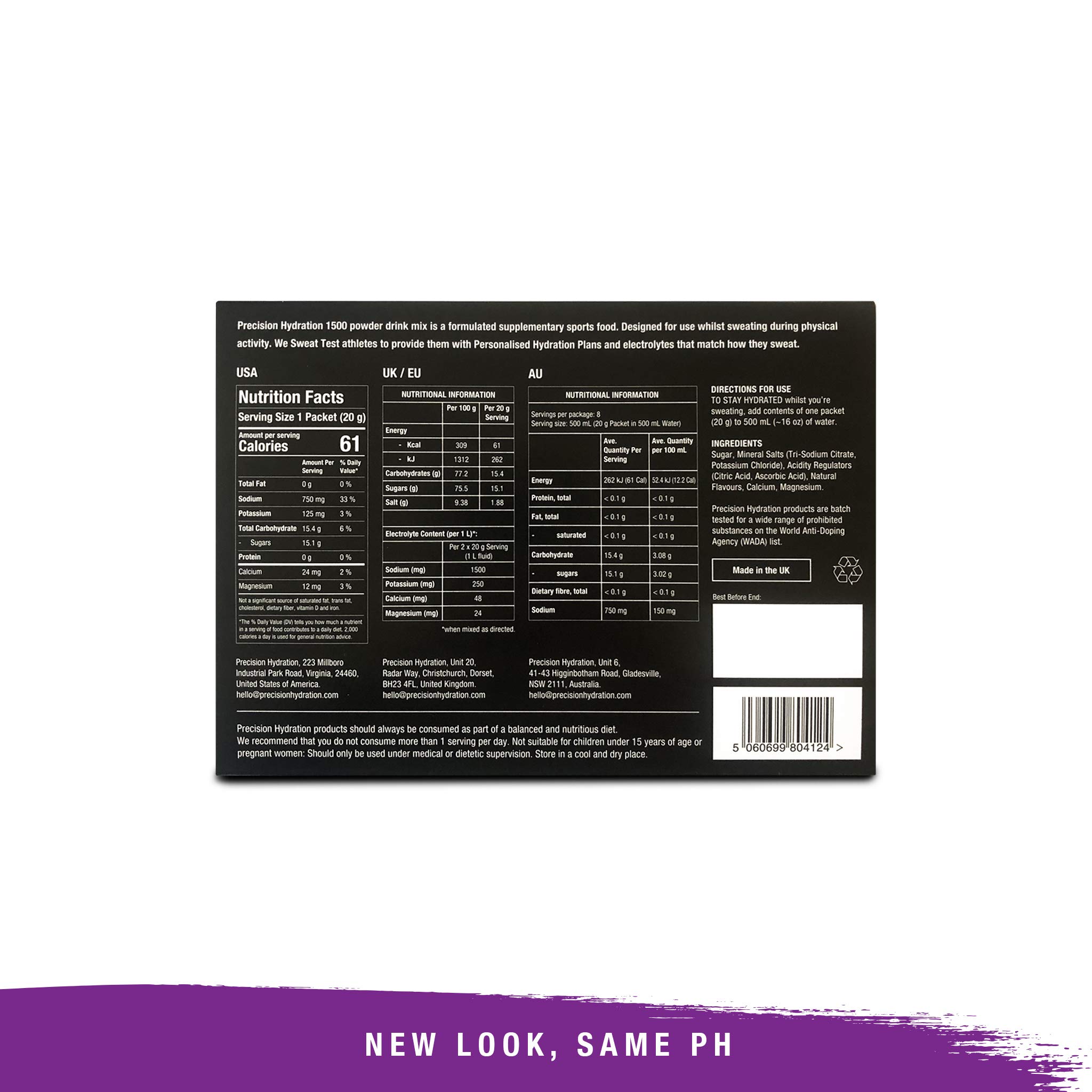 Buy Precision Hydration Electrolyte Drink All Natural Multi Strength