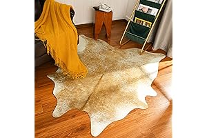 Faux Cowhide Rug: Animal Print Luxury for Western Decor