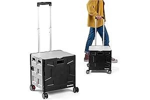 Clevermade Collapsible Utility Cart with Wheels: The Ultimate Space-Saving Solution