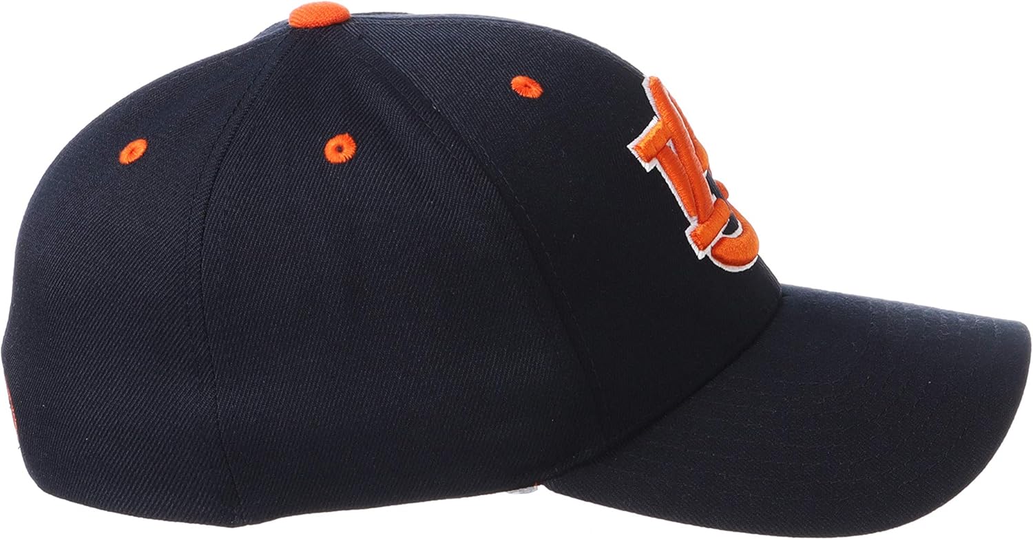 ZHATS NCAA Mens Stretch Fitted Hat Team Color - Image 5