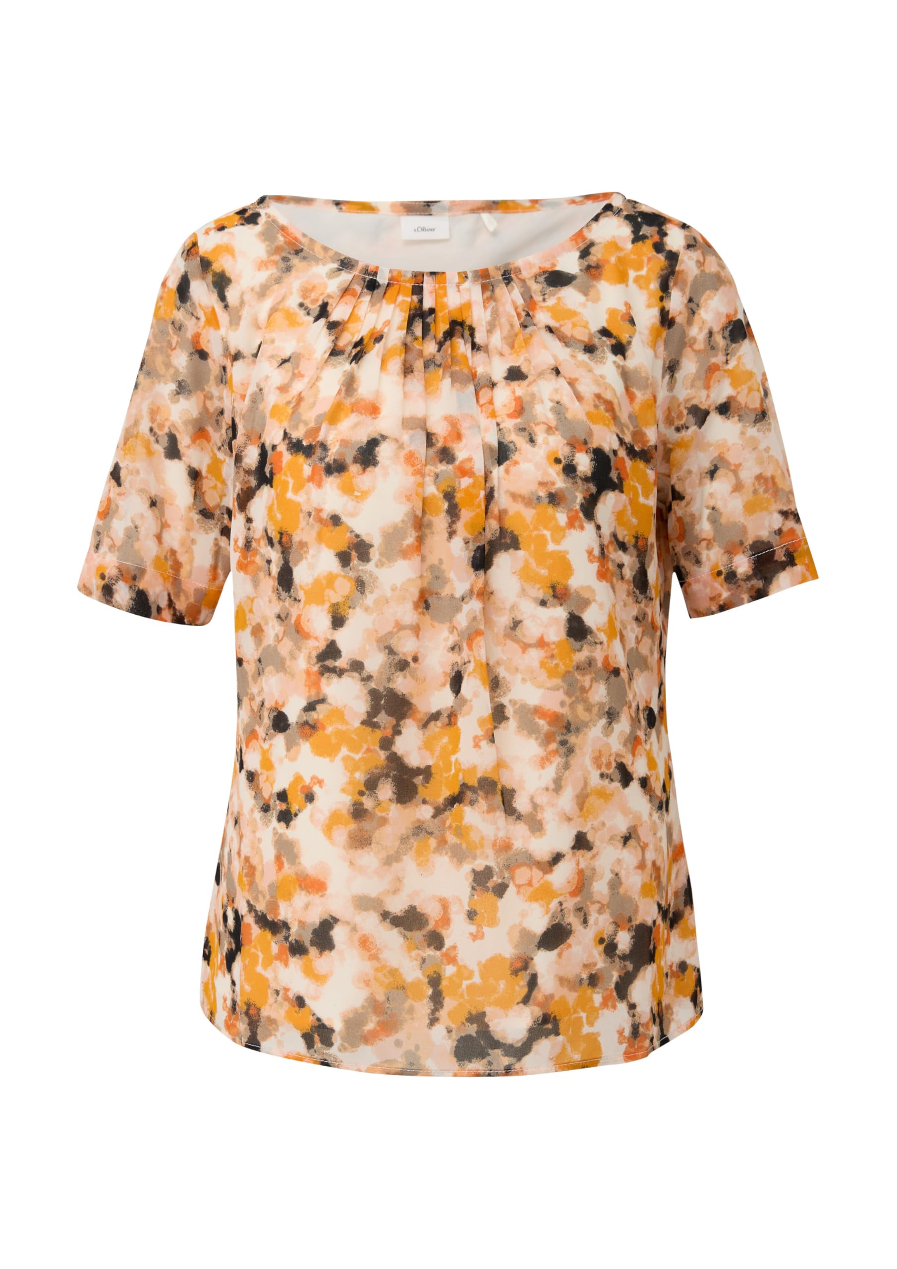 s.Oliver Semitransparente Chiffon-Bluse