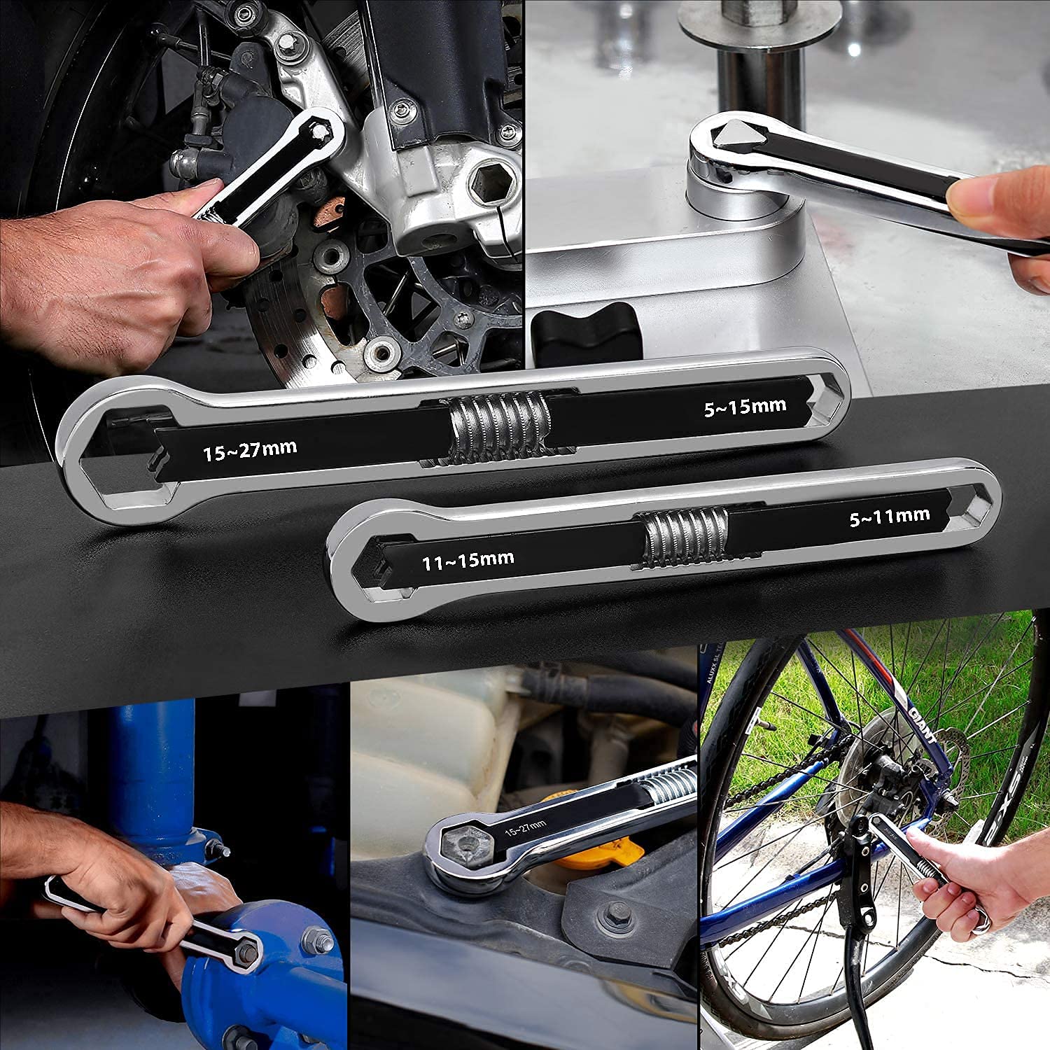 Kixre Multifunction Adjustable Spanner Wrench Double Head Spanner Universal Repair Hand Tools Multifunctional adjustable double spanner, universal repair, hand tools, drop shipping - 2 pieces (B09G6XBJ8Q) Amazon Price History, Amazon Price Tracker