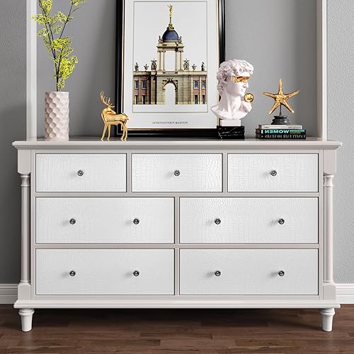 Miniatura 7 de Skyblur Papel tapiz de cocodrilo blanco para despegar y pegar, 118 x 24 pulgadas, papel tapiz texturizado de cocodrilo de piel sintética para