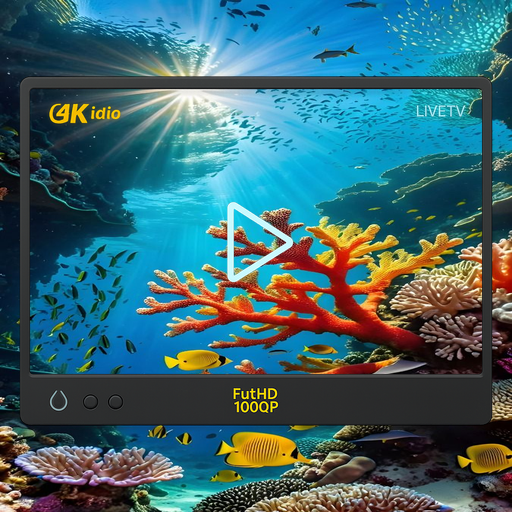 Aquarium Reef Aquariums – Colorful Fish & Bubbles For Fire TV