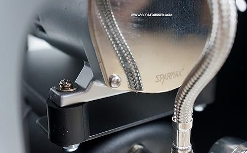 Miniatura 7 de Compresor para aerógrafo Sparmax TC-620X hasta 32 LPM con función de apagado automático y 2 mangueras trenzadas incluidas! por SprayGunner