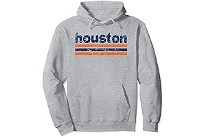 Men's Astro World Three Stripe Vintage Weathered Pullover Hoodie