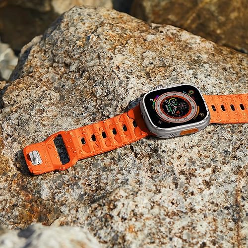 Miniatura 4 de Correas deportivas compatibles con Apple Watch Ultra 2Apple Watch Ultra Band de 1.929 in 1.772 in 1.732 in 1.654 in para hombres, correas de