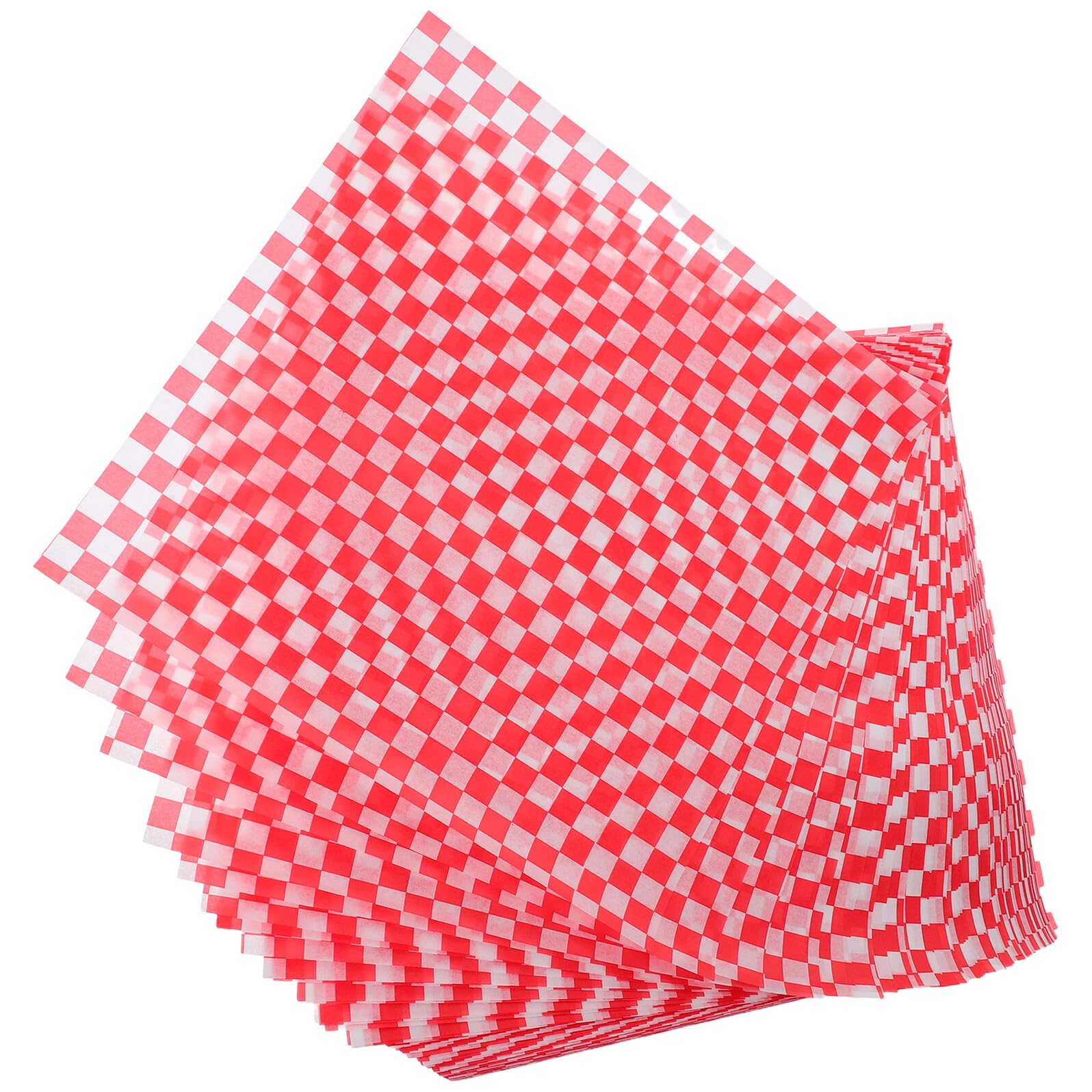 IMIKEYA 500hoja Papel de Pergamino para Hornear Cuadros de Papel de Horno para Alimentos Forros para Cestas de Comida para Envolver Sándwiches de Horno Desechable para Fiestas Hamburgue