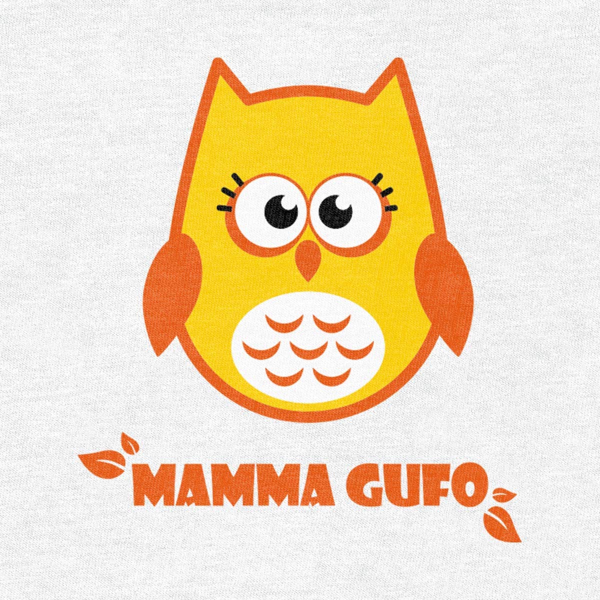 Shirtgeil Set Mamma Gufo e Gufetto - Idea Regalo Coppia Magliette Mamma e Figlio Neonato