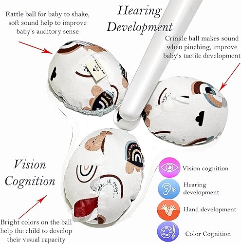 Miniatura 6 de Mamaroo Insert for Newborn HandMade 4moms Mamaroo Insert Swing Replacement Toy Balls For Mamaroo Liner for Swing Mamaroo (new 2022 model (5 point