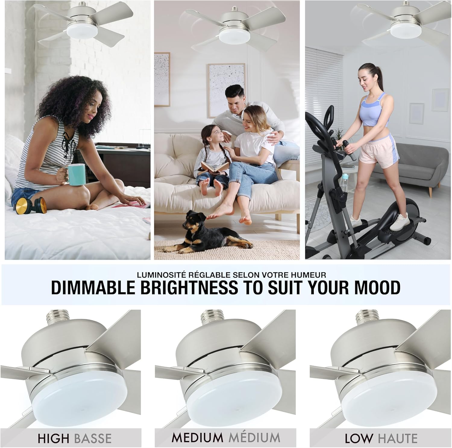Bell+Howell Socket Breeze Cool Light Deluxe