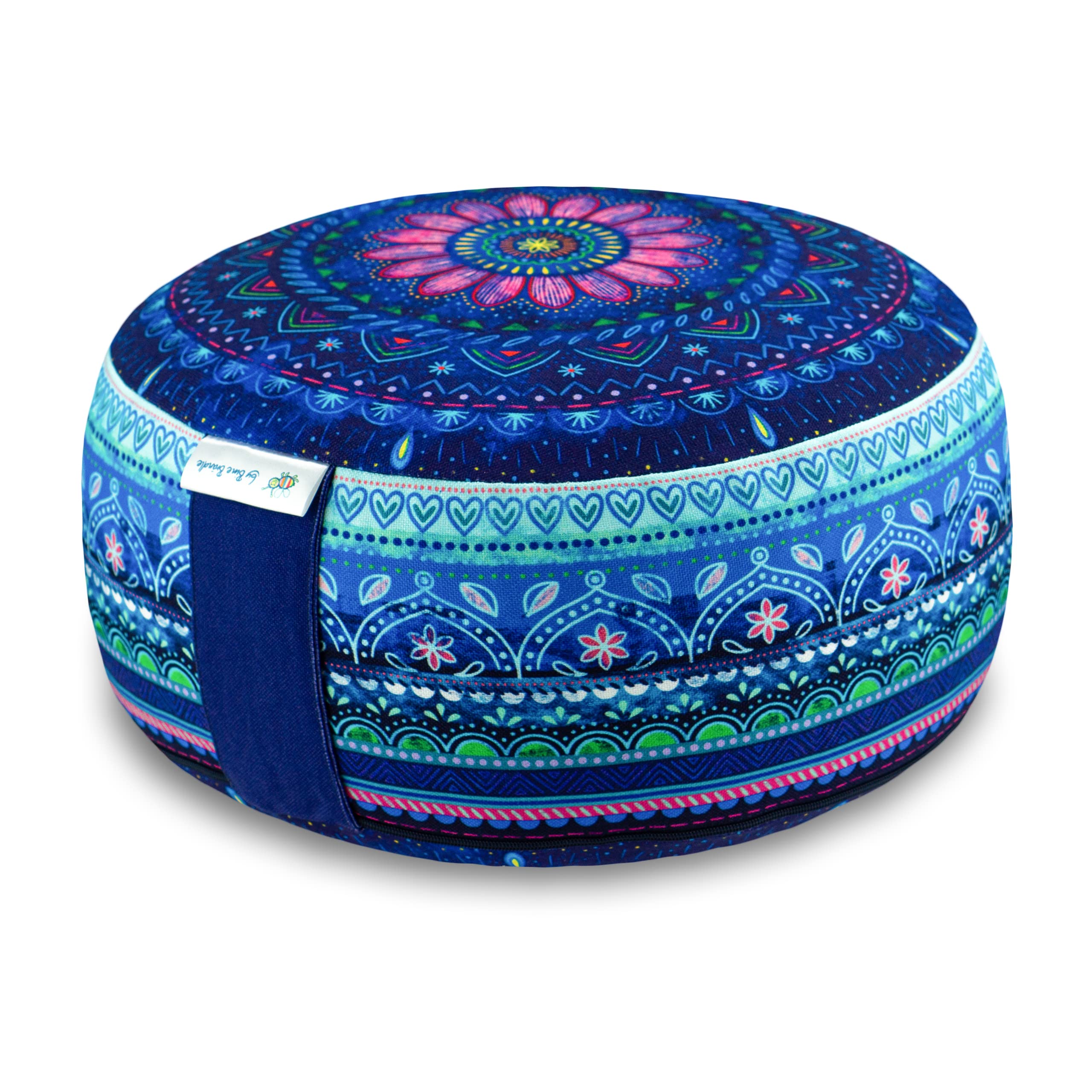 Copricuscino Bambini Meditazione Verde Mandala Cuscino Cane Seduta Yoga - Foto 6