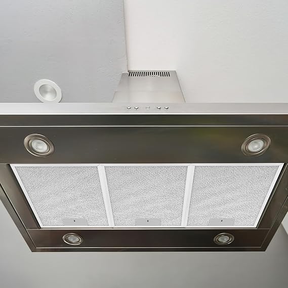 European Style Range Hood Filter Replacement, 5 Layer Mesh
