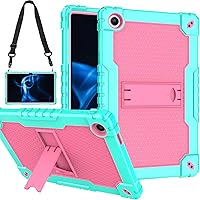 Vista 1 de Para Onn 10.4 Tablet Pro 2023 Modelo: 100110603 Funda protectora híbrida de alta resistencia con correa para el hombro para Walmart Onn 10.4 Tablet