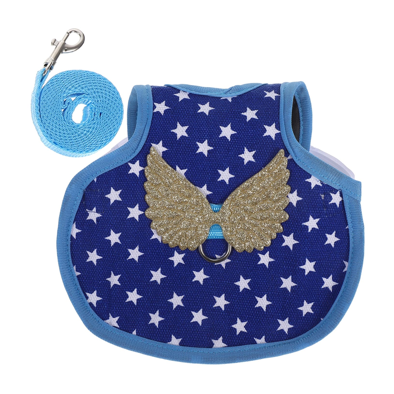 Abaodam Chicken Duck Cape Hen Jacket Warm Rooster Vest Adjustable Harness Leash for Hens Fashionable Design Comfortable Material Pet Chicken Outfit