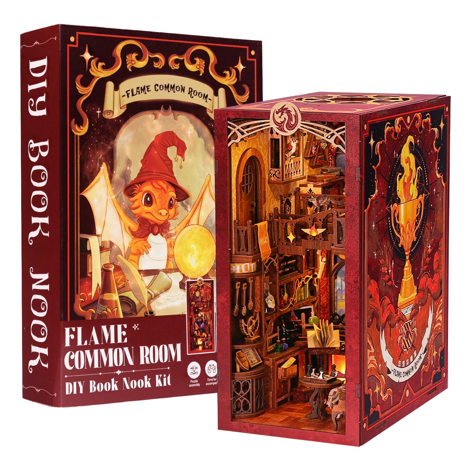 Kit Casa Delle Bambole Fai-da-te In Miniatura XIANRENG, Kit Modello Per Adulti Principianti Da Costruire Kit Casa Delle Bambole In Legno Con Mobili E Copertura Antipolvere Artigianato Fatto A Mano