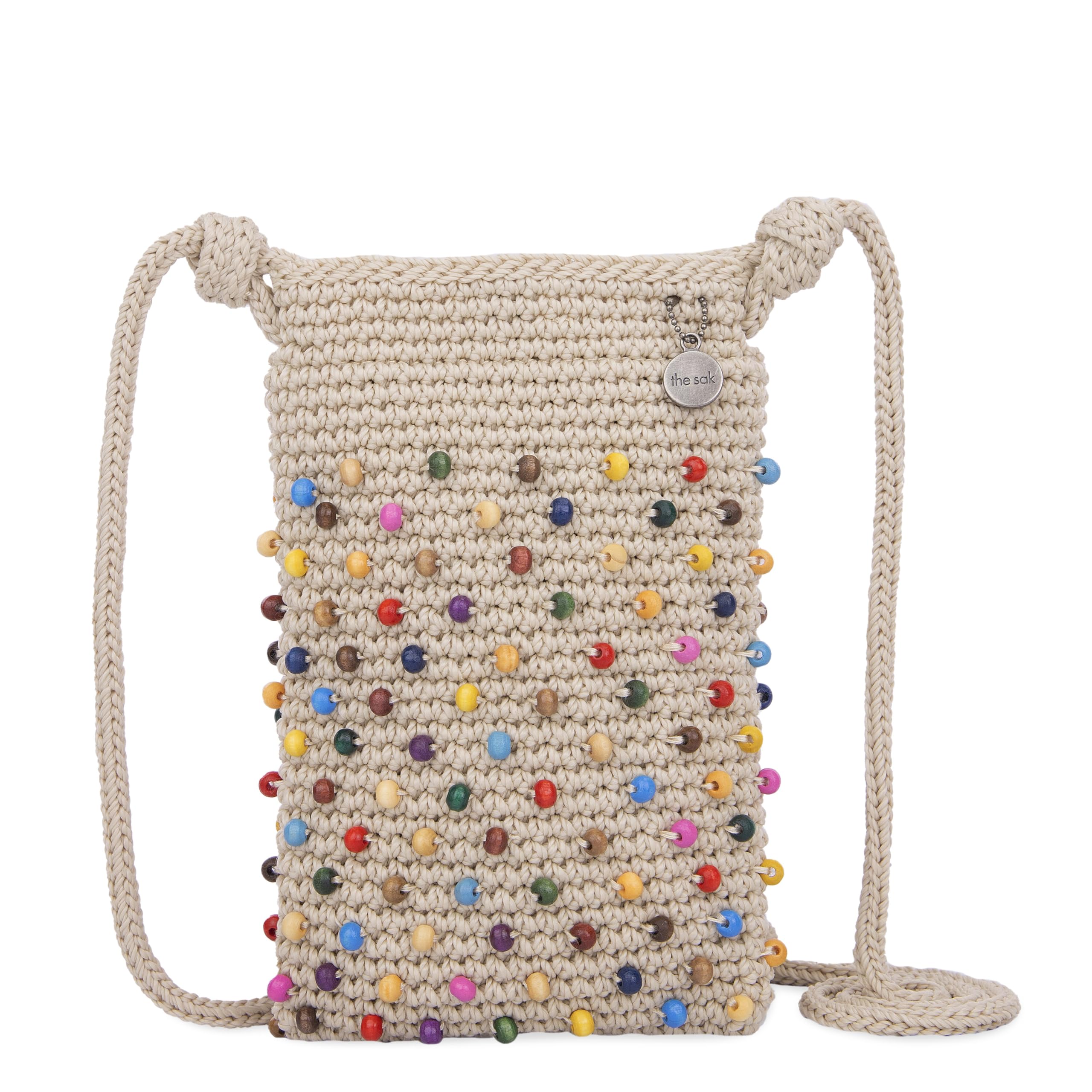 The Sak Josie Mini Crossbody in Crochet with Adjustable Strap