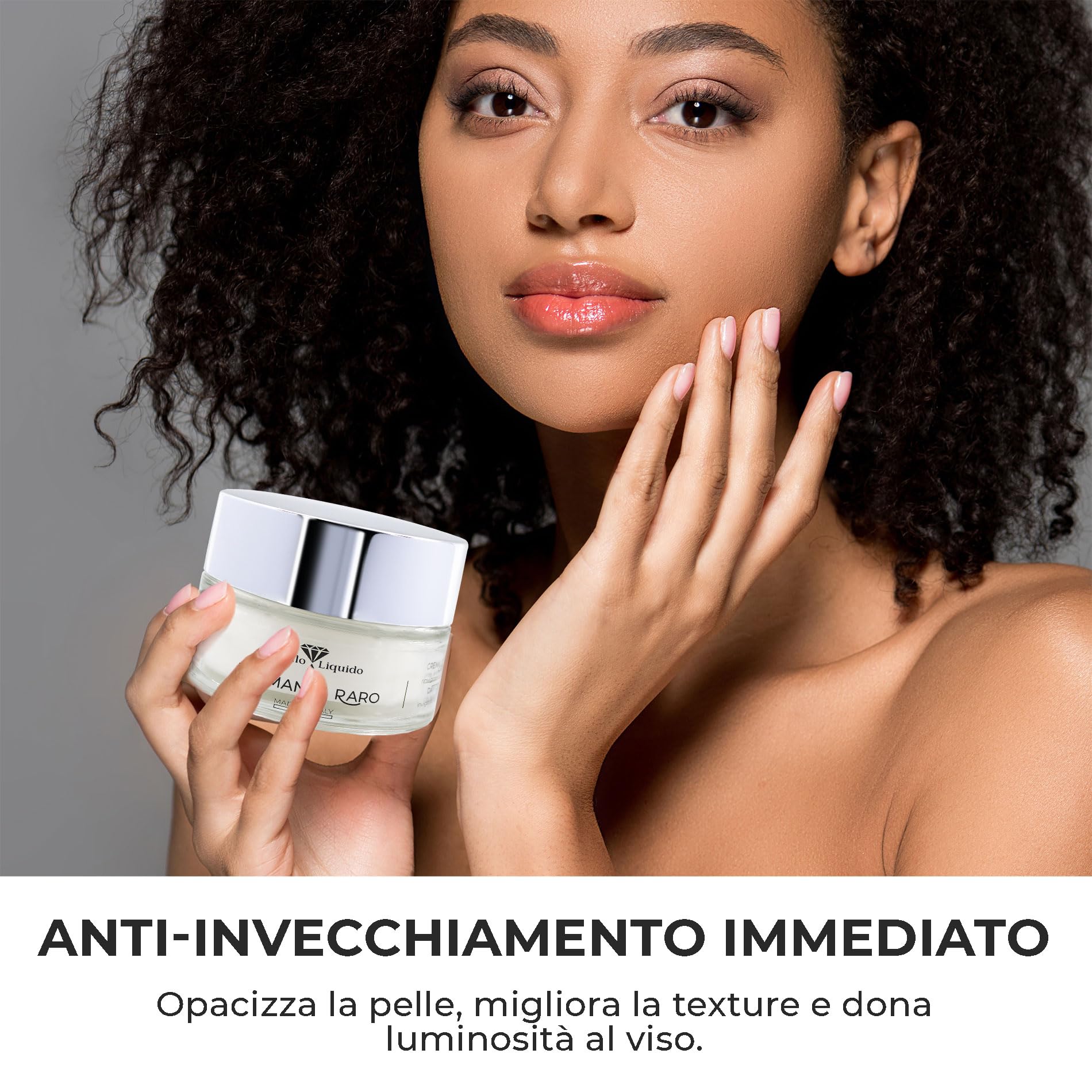 Crema de Día Anti-Edad Intensiva con Polvo de diamante Corrige arrugas, retexturiza la piel y remodela el rostro 50 ML