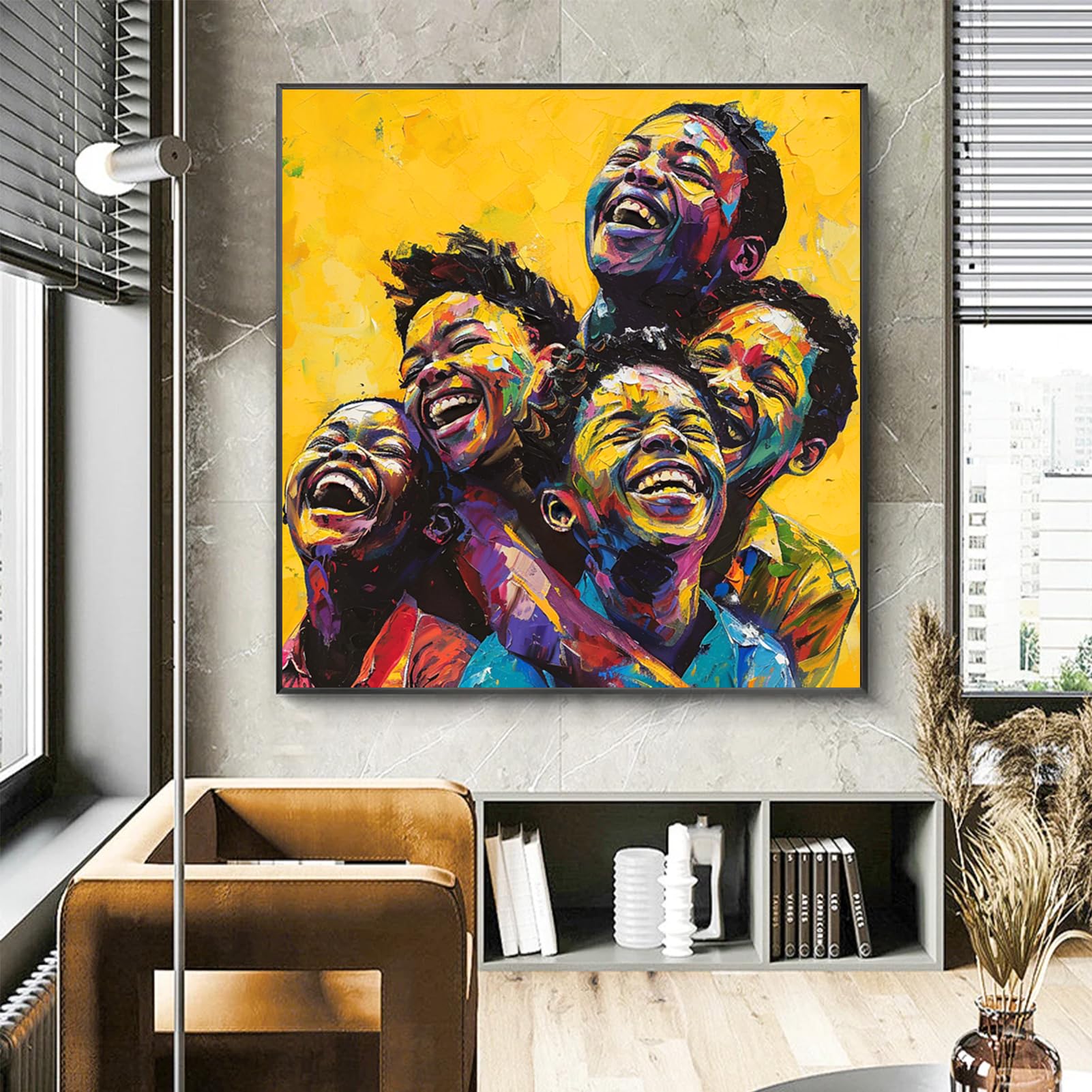 Living Room Decorating With African American Art African American