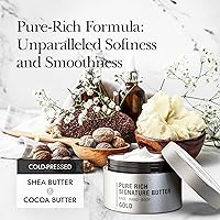 Vista 5 de THERAPISPA Mantequilla corporal rejuvenecedora: crema corporal revitalizante con manteca de karité, ceramidas, colágeno y vitamina B5 para suavizar