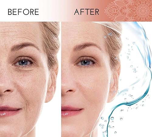 Miniatura 3 de Calés - Juego de mascarillas faciales antienvejecimiento e hidratantes, mascarillas hidratantes para mujer, hojas de mascarillas 100% algodón para