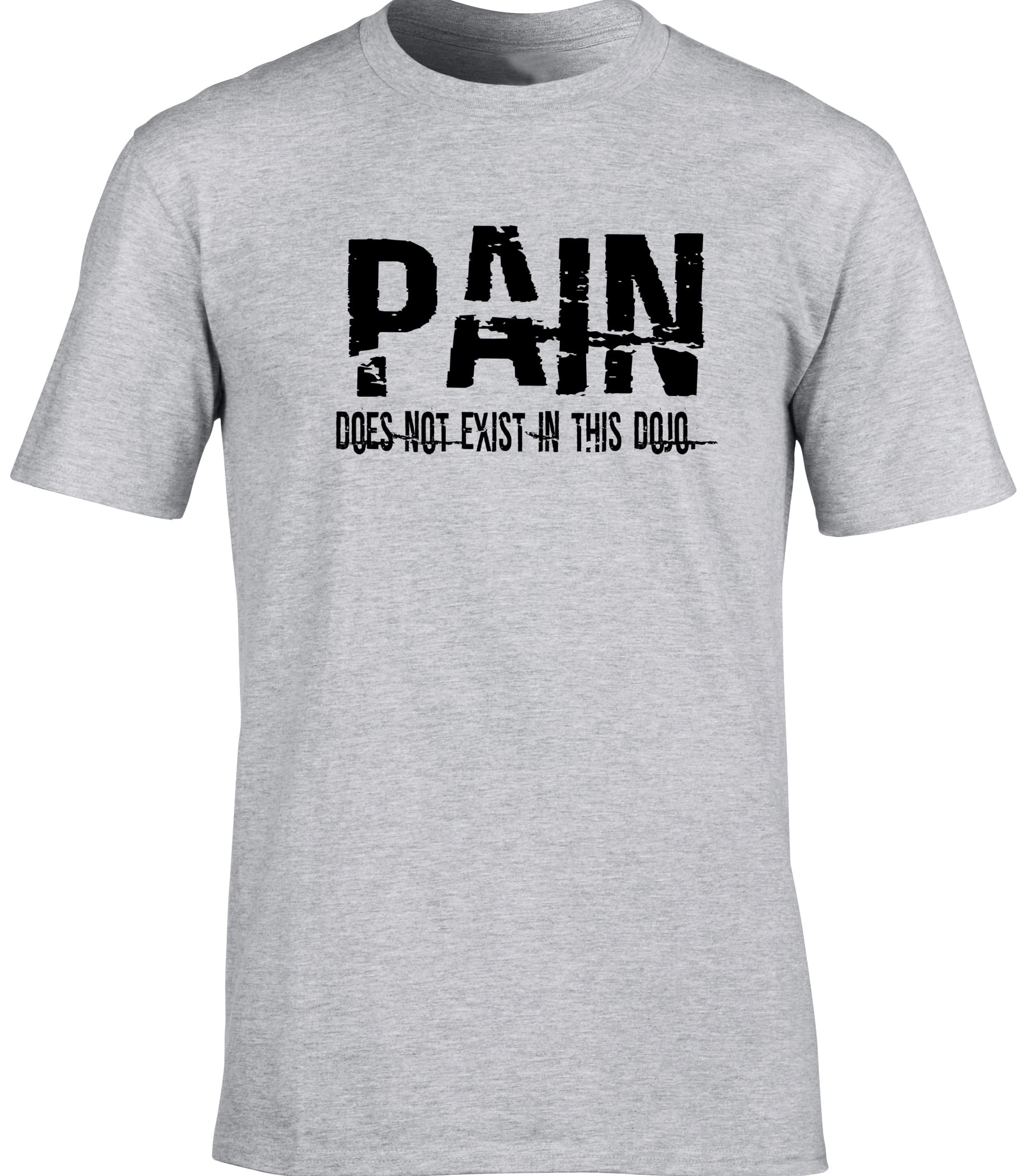 Hippowarehouse Pain Does not Exist in This Dojo Unisex Short Sleeve t-Shirt (Specific Size Guide in Description)