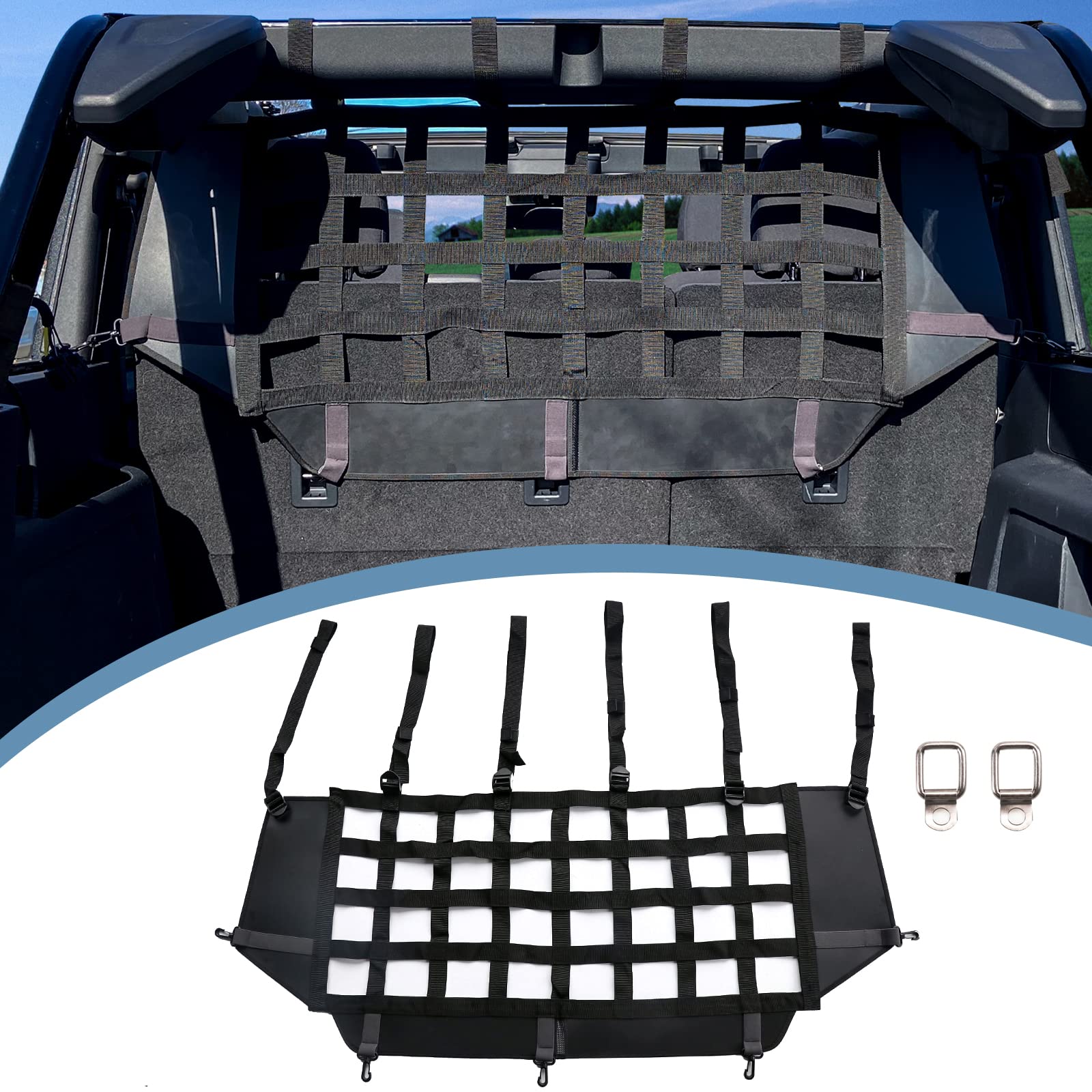 Buy Westxingzhe Dog Car Barrier Net for 2021 2022 Ford Bronco, Pet