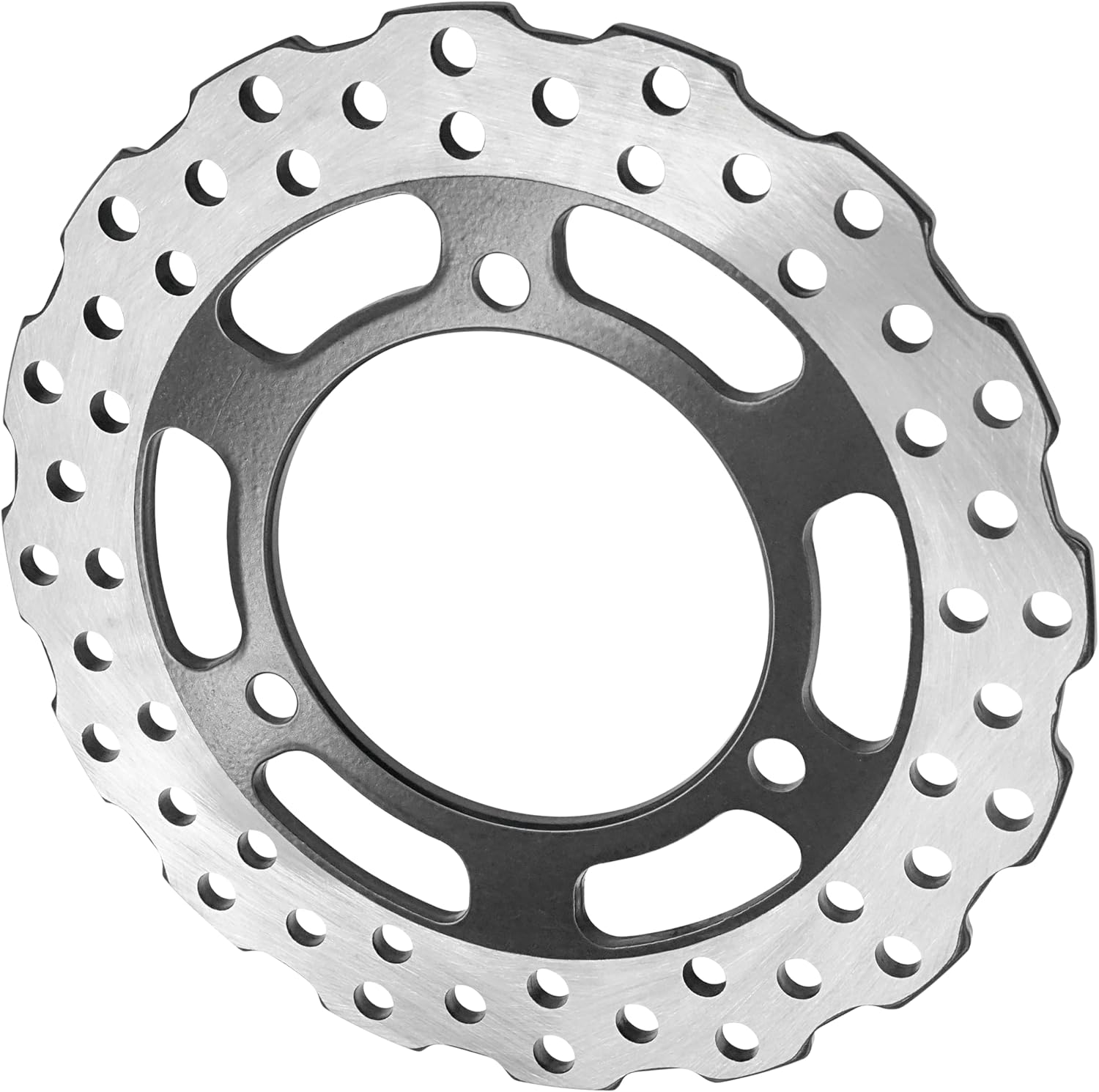 Caltric Rear Brake Disc Rotor Compatible with Kawasaki Ninja 250R Ex250J 2008 2009 2010 2011 2012