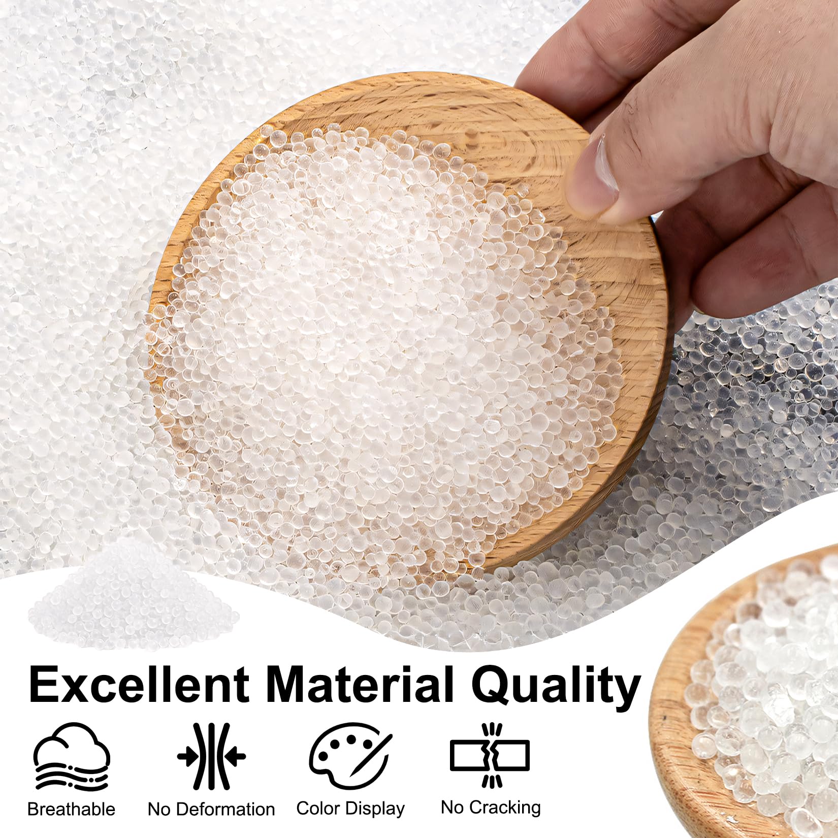 900g Silica Gel Reutilizable, Gel de Sílice, Perlas Desecantes Bolsas Silicagel de Deshumidificador con Indicador de Humedad de Color, Naranja a Verde