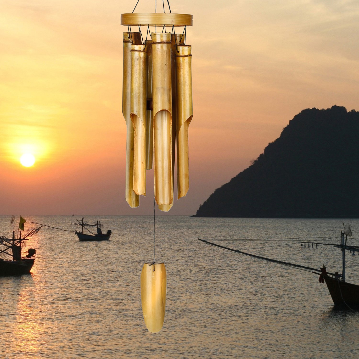 Amazon.com: Woodstock Chimes Asli Arts Collection, Ring Bamboo