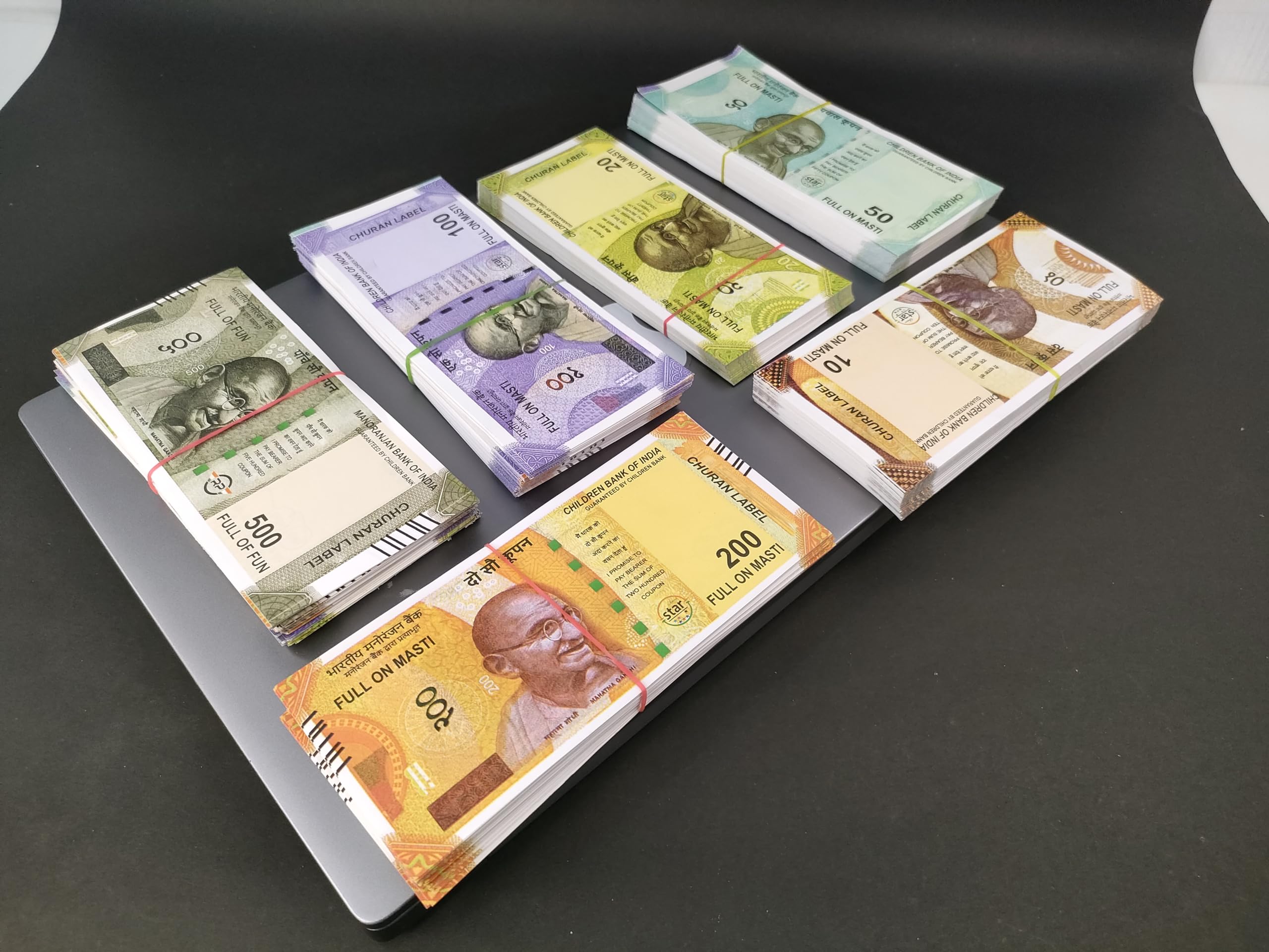 Velinor Fantasy Currency Combo: 120 Nakli Indian Note Replicas for Kids Play - (20 * 6=120 note each) Money for Kids to Play Nakli Note 10 20 50 100 200 500 Gag Toy (Multicolor) (B0CXJGJT8T) Amazon Price History, Amazon Price Tracker