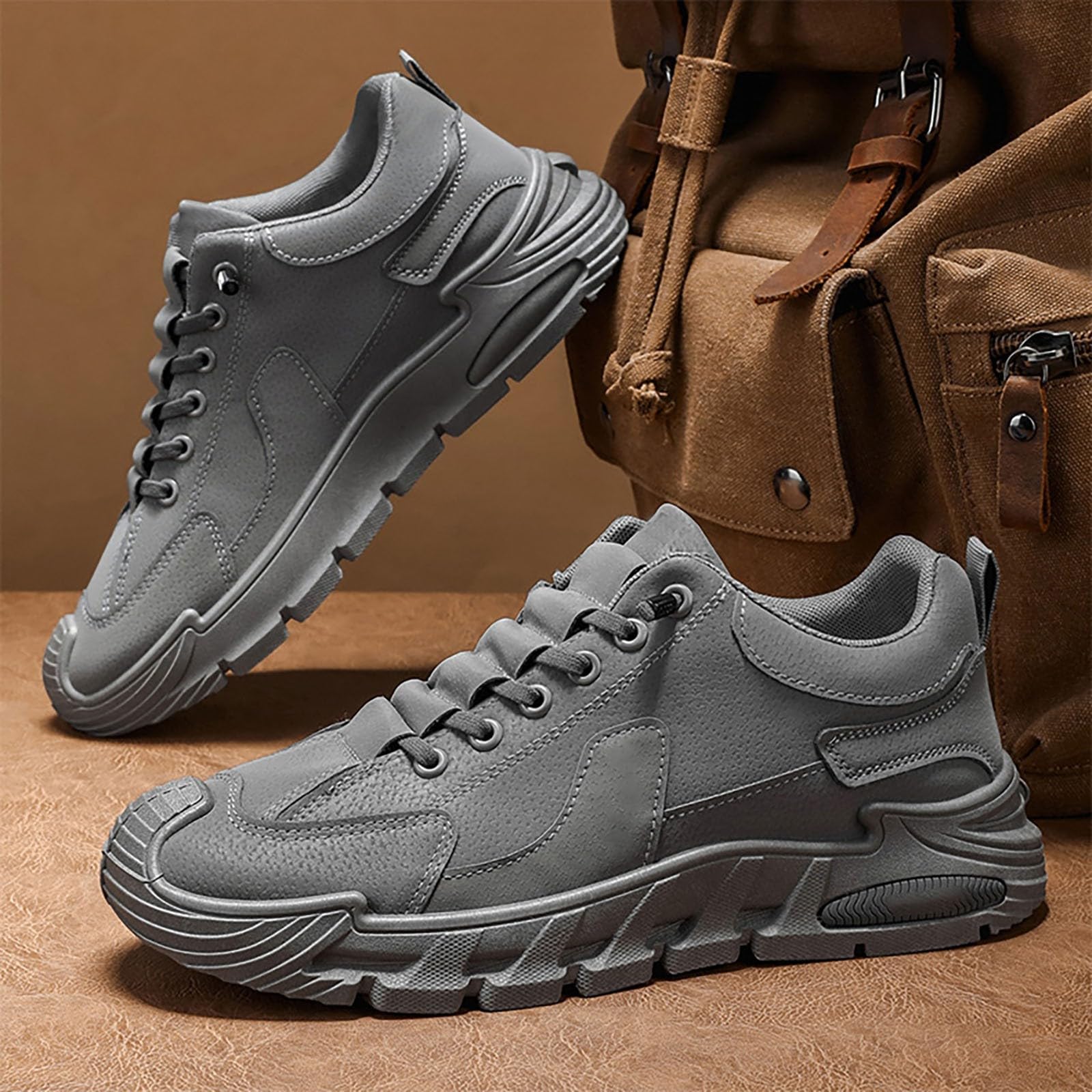 Zapatillas de senderismo para hombre, ortopédicas, transpirables, ligeras