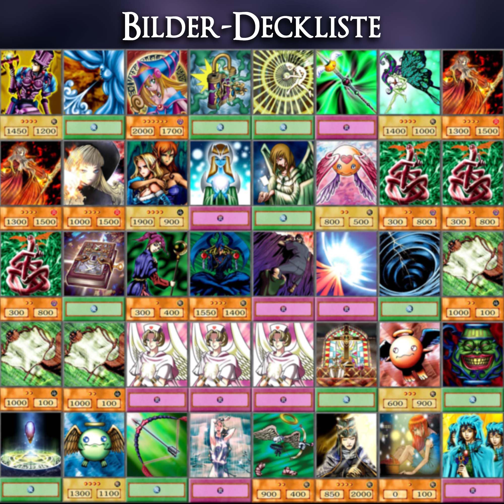 yugioh yugi deck profile T.G. Yugioh Orica Anime Style 40 Cards Deck #031: Buy Online at Best Price  in Egypt