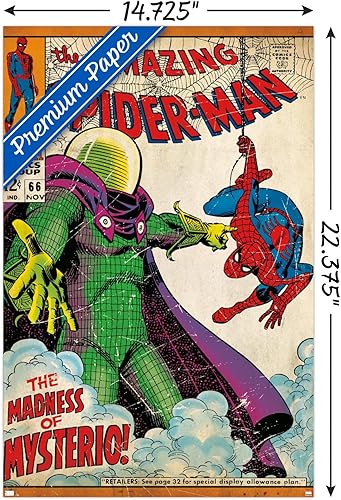 Miniatura 3 de Trends International Marvel Comics Spider-Man - Póster de pared Amazing Spider-Man #66, 22.4 pulgadas de largo x 14.7 W, versión premium sin marco