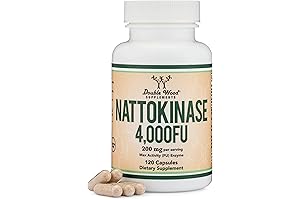 Maximum Strength Nattokinase Supplement with 4,000 FU per Serving