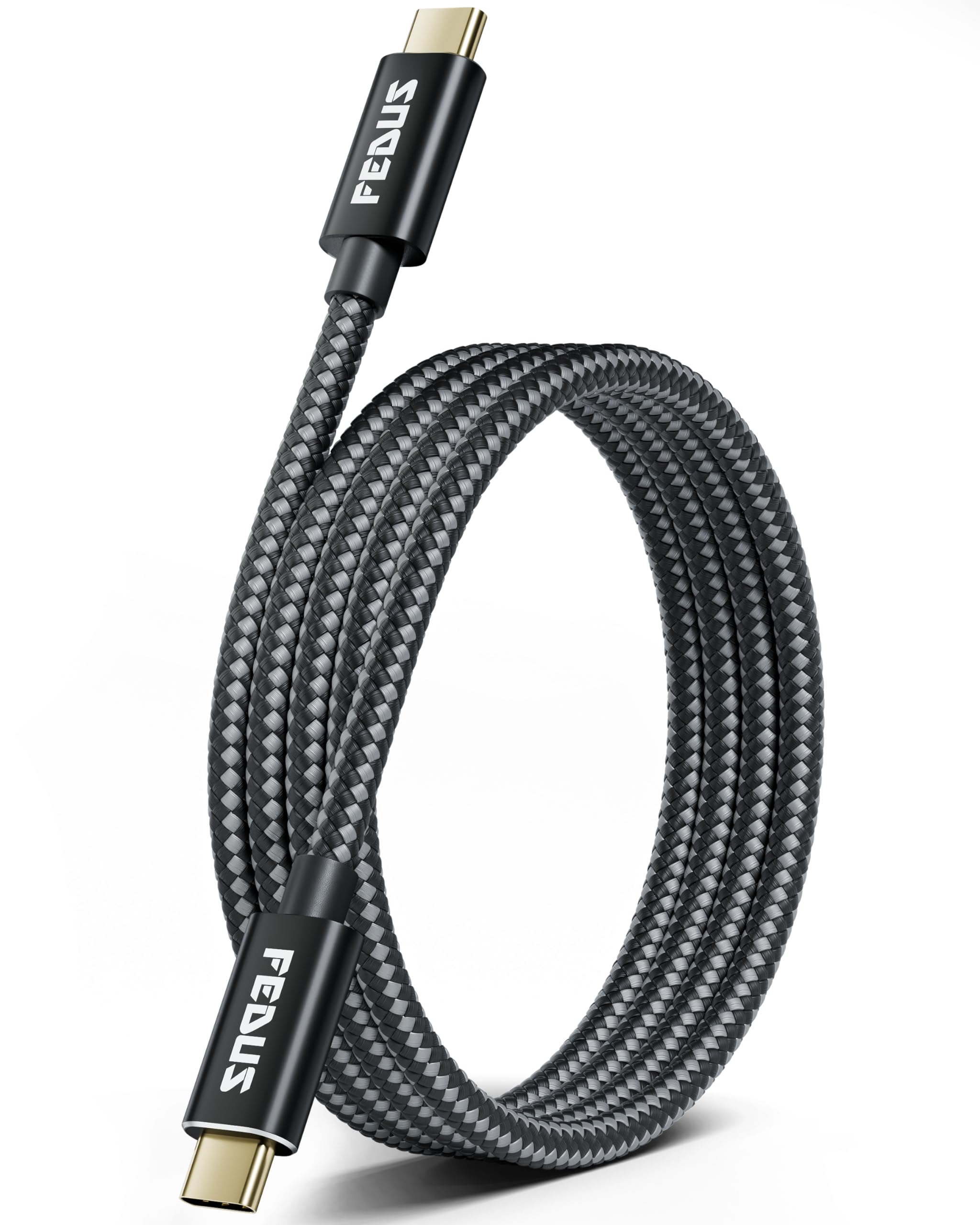 FEDUS 9.8 Feet/3M Type C to Type C Fast Charging Cable USB 3.0 20V/5A Fast PD Charger 100W Output USB C Braided Cord Compatible with SSD Hard Drive,MacBook,i-Pad,Pixel,Galaxy,Type C Devices,Black (B09XXZ156F) Amazon Price History, Amazon Price Tracker