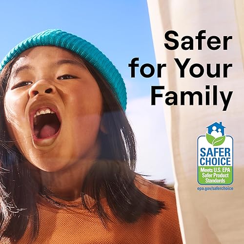 Miniatura 5 de Seventh Generation Limpiador de vidrio, aroma a mar espumoso, brillo sin rayas, 23 onzas líquidas