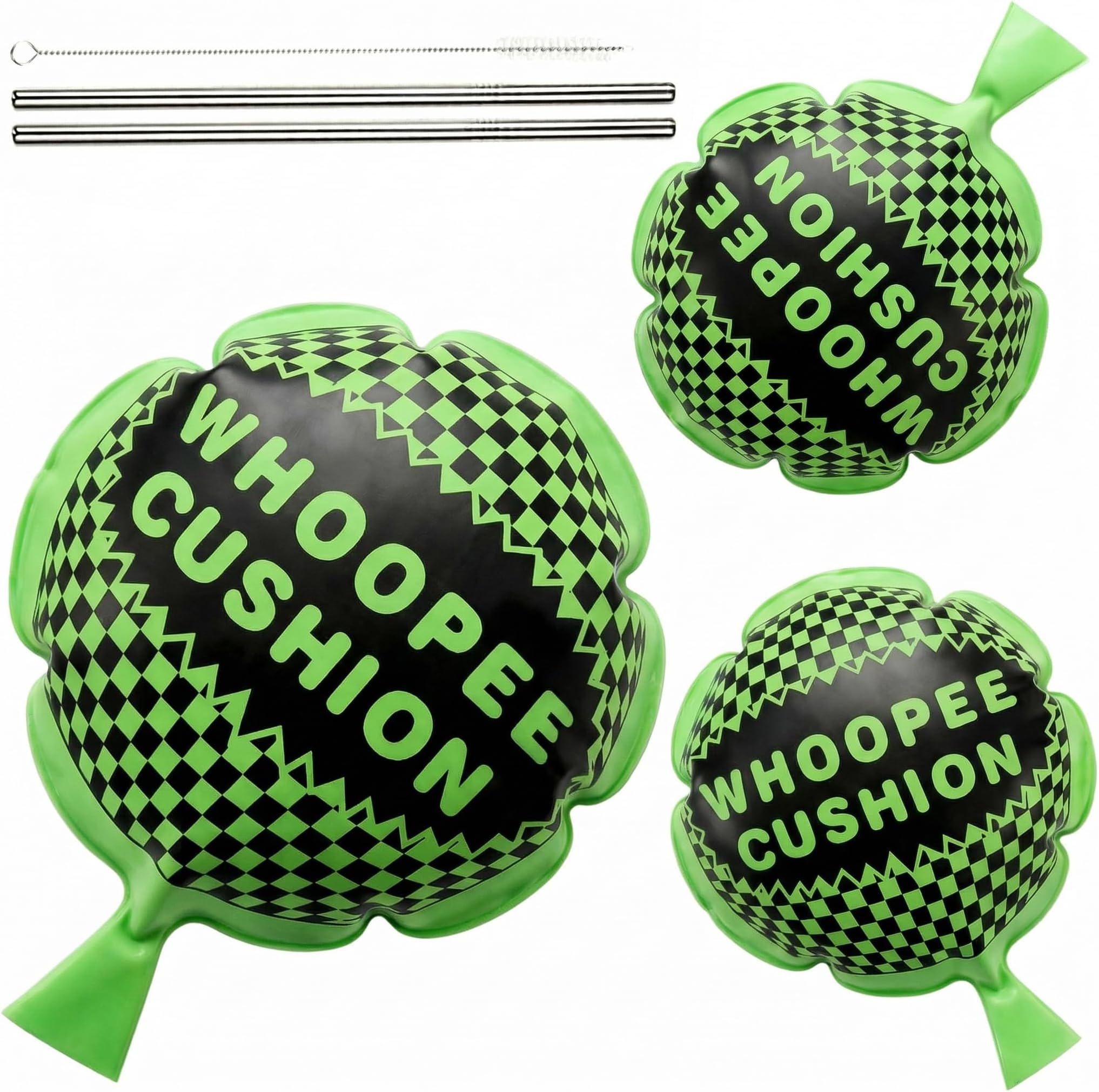 3 Packs Whoopee Cushions, Fart Prank for Novelty Party Favors Kids and Adults Fart Pillow Novelty Gifts