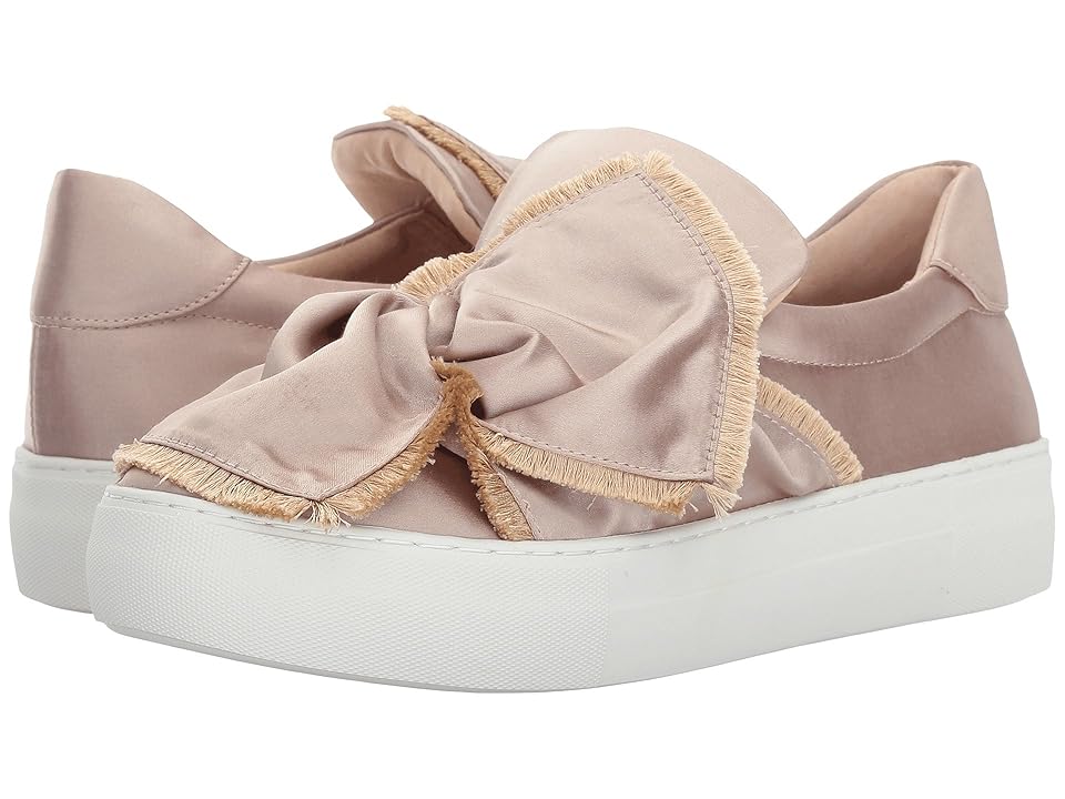 

J/Slides Azzura (Champagne Satin) Women's Shoes